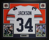Bo Jackson Autographed and Framed Auburn Tigers Jersey