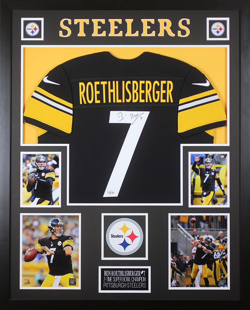 Ben Roethlisberger Autographed and 