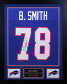 Bruce Smith Autographed and Framed Buffalo Bills Jersey