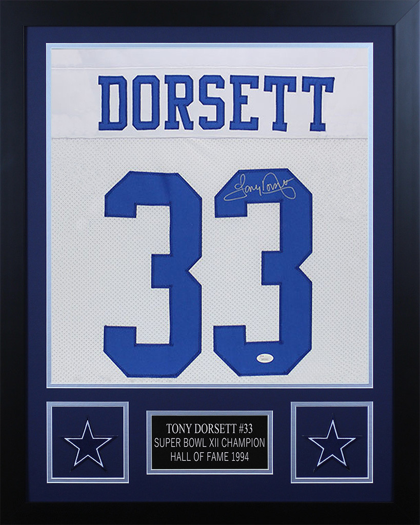 framed cowboys jersey