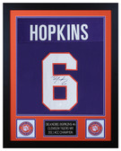 DeAndre Hopkins Autographed and Framed Clemson Tigers Jersey