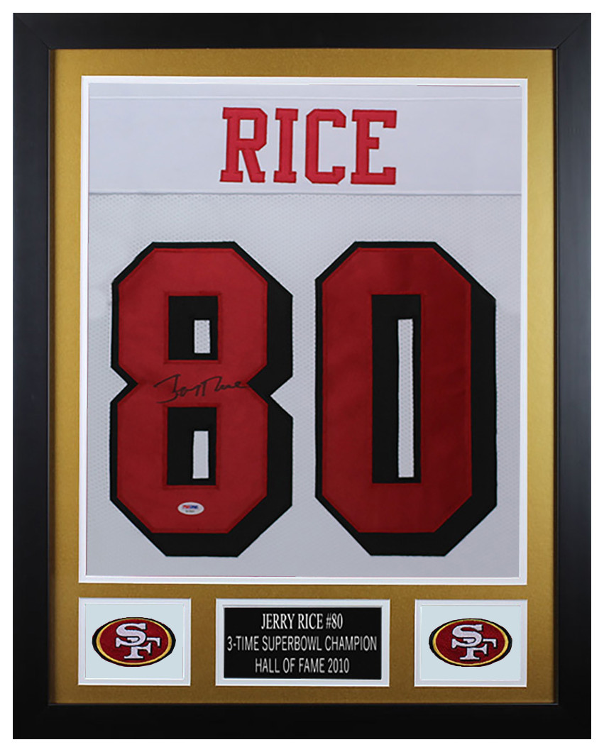 49ers jersey frame