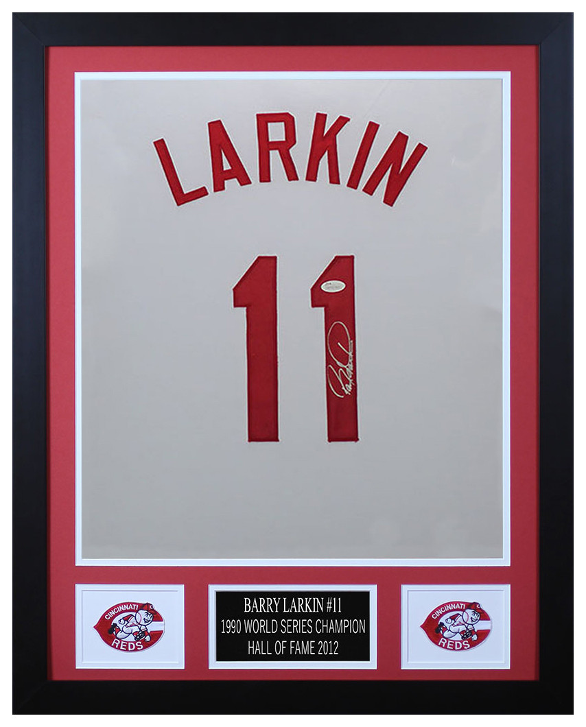 barry larkin reds jersey