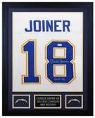 Charlie Joiner Autographed and Framed San Diego Chargers Jersey
