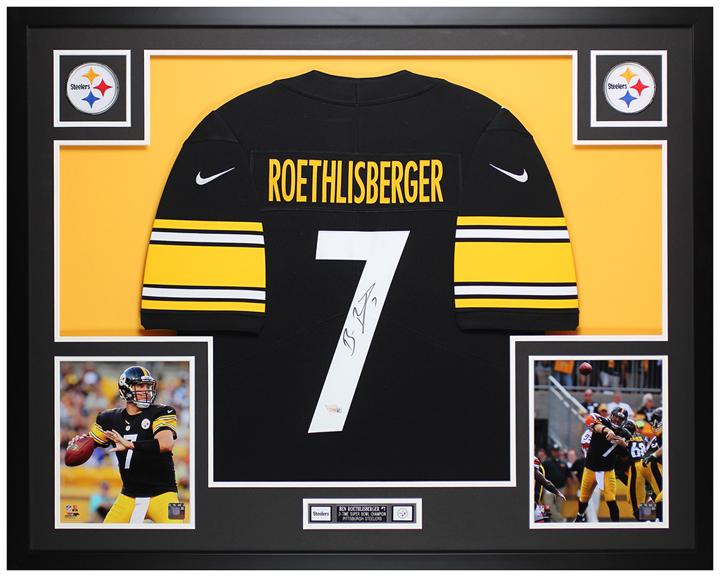 roethlisberger signed jersey
