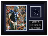Bob Lilly Autographed and Framed Dallas Cowboys Photo