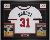 Autographed And Framed Greg Maddux Jersey - greg maddux jersey roblox