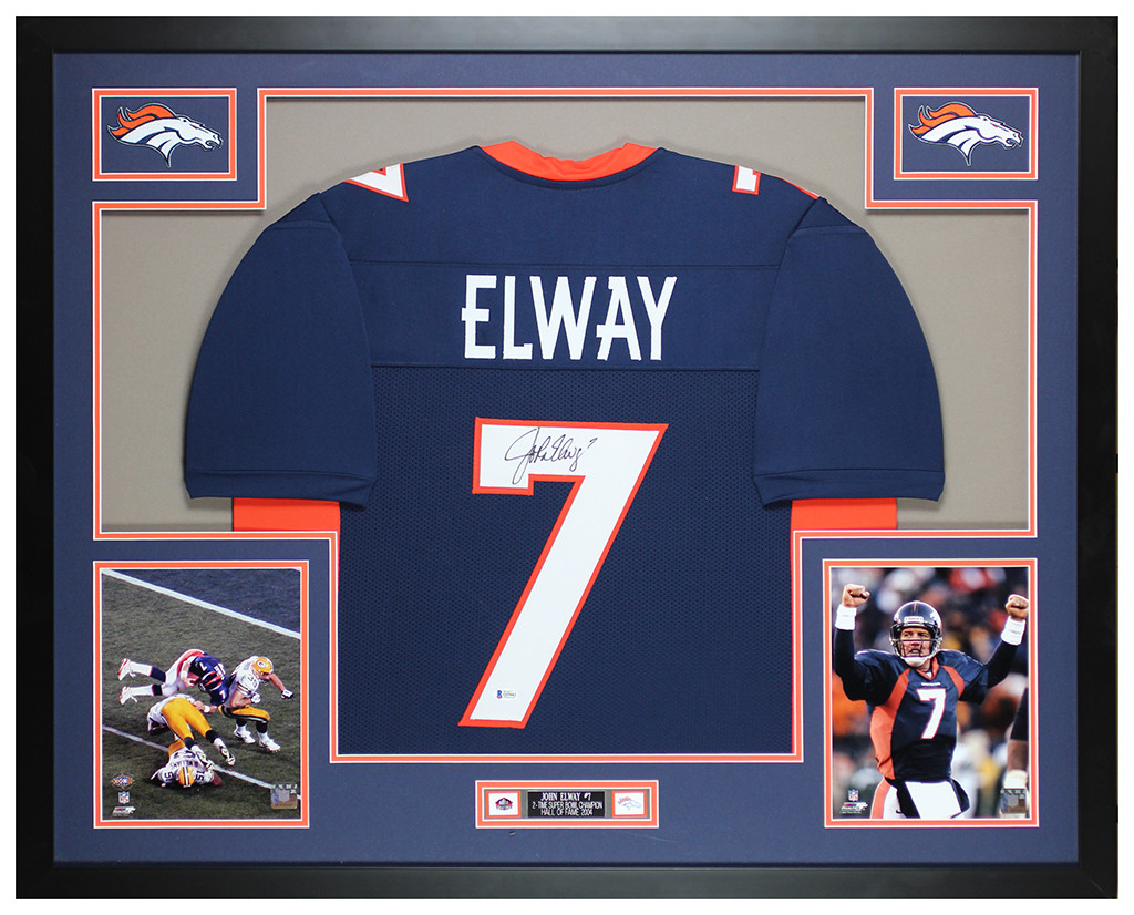 broncos signed jersey