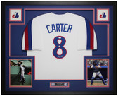 Gary Carter Autographed and Framed Montreal Expos Jersey