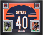 Gale Sayers Autographed and Framed Chicago Bears Jersey