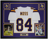 Randy Moss Autographed and Framed Minnesota Vikings Jersey