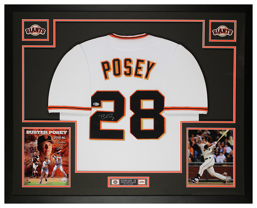 buster posey signed jersey