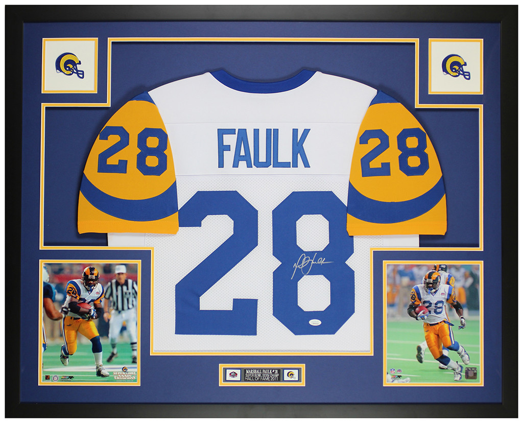 rams marshall faulk jersey