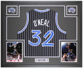 Shaquille O'Neal Autographed and Framed Orlando Magic Jersey