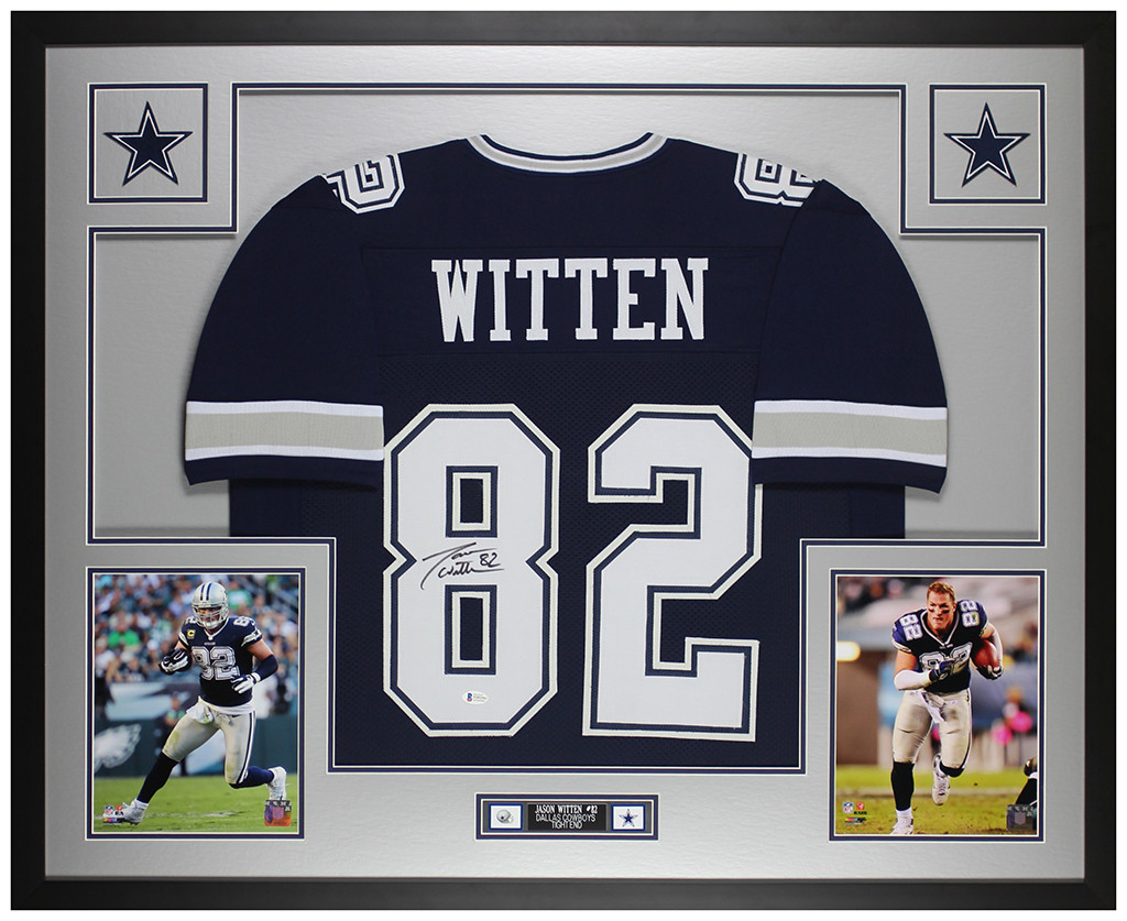 Jason Witten Autographed and Framed Dallas Cowboys Jersey