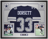 Tony Dorsett Autographed and Framed Dallas Cowboys Jersey