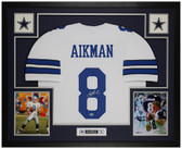 Troy Aikman Autographed and Framed Dallas Cowboys Jersey