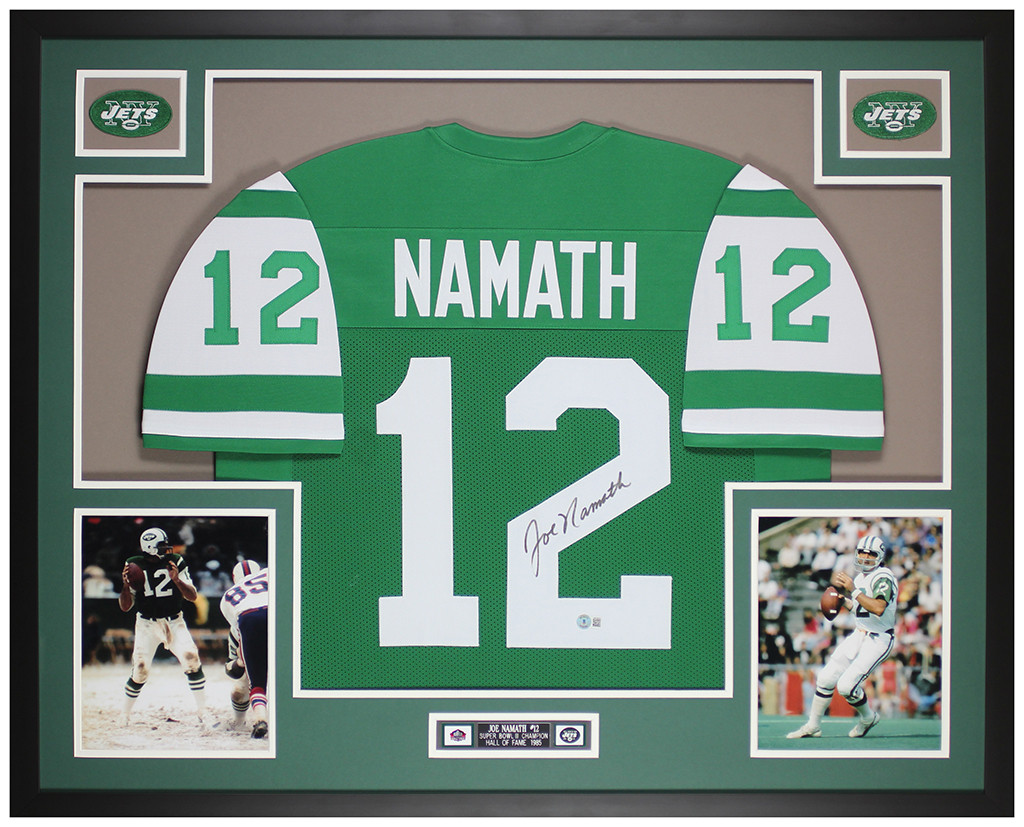 autographed jets jersey