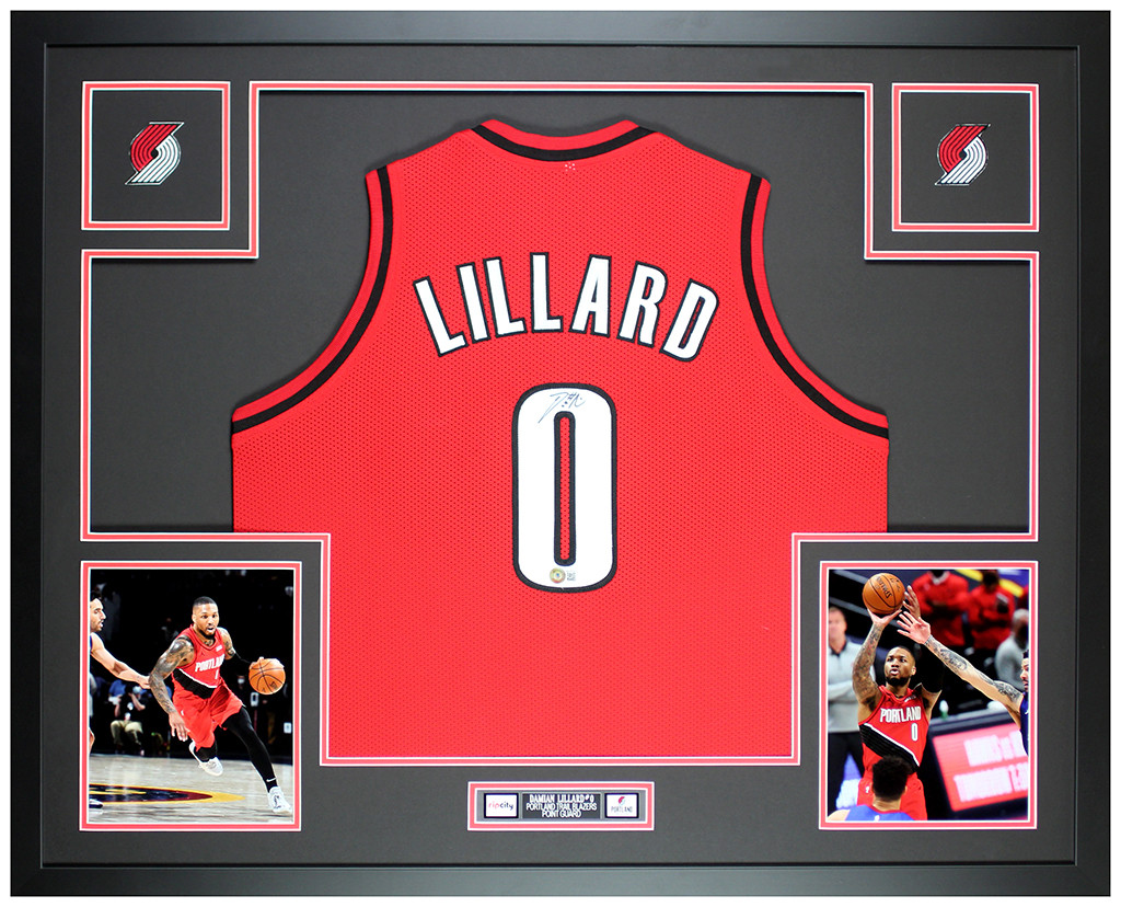 damian lillard blazers jersey