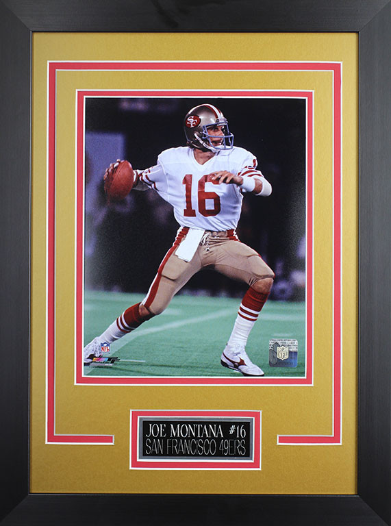 Joe Montana Framed 8x10 San Francisco 49ers Photo