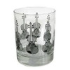 Clear Glass Tumbler - Violin