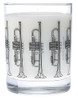 Clear Glass Tumbler - Trumpet