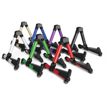 Aroma Folding Guitar Stand - Purple/SIlver/Blue/Red/Black/Green/Gold