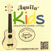 Aquila "Kids" Colour coded Ukulele Strings - Soprano/Concert/Tenor