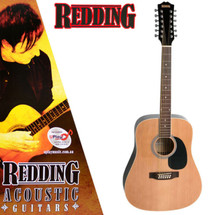 Redding 12 String Acoustic Guitar - Sunburst/Natural