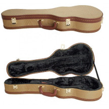 Concert Ukulele Hard Case - Tweed 