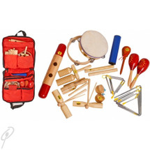 Mano 17 Piece Percussion Set with carry Bag