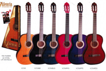 Valencia 100 Series 1/2 Size Classical Guitar - Assorted Colours