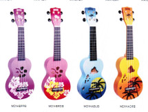 Mahalo Designer Series Ukuleles - Assorted Designs including Gig Bag
