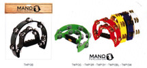 MANO Half Moon Tambourine - Double Jingles