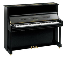Yamaha U1PEQ Contemporary Upright Acoustic Piano - Polished Ebony