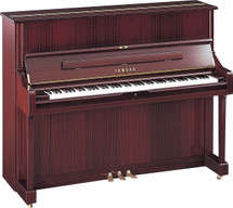 Yamaha U1PMQ Colour Contemporary Upright Acoustic Piano - Polished Mahogany or Polished White