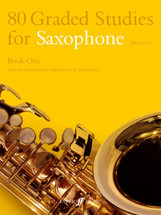 80 Graded Studies for Saxophone (Alto/Tenor) - Book 1