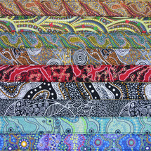 Australian Art Ukulele Rag Straps - Australian Made -  Various Designs