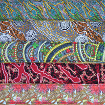 Australian Art Guitar Rag Straps - Australian Made -  Various Designs