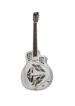 Bourbon Street Tricone Cutaway Style Resonator with pickup and Hardcase