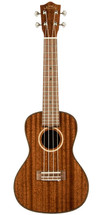 Lanikai Mahogany Series All Solid Concert Ukulele in Natural Satin Finish with Lanikai Polyfoam Case