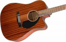 Fender CD60SCE Acoustic/Electric Guitar - Mahogany