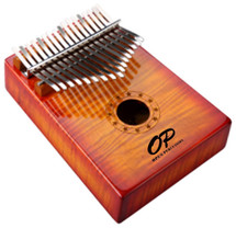 Kalimba in Carry Bag - SUNBURST KURLY MAPLE OR NATURAL KOA