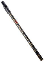 Generation Boho Series Tin Whistle - Red or Black - Key D