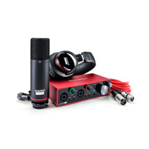 Focusrite Scarlett 2i2 Studio Pack Third Gen with Condenser Mic and Headphones