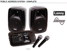 LANEY Audio Hub Portable PA System with Mic Pack