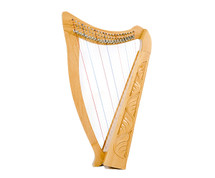 Heather 22 String Folk Harp with Carry Bag