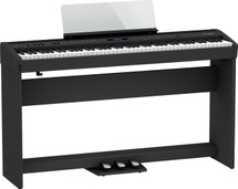 Roland FP60X Digital Piano Stand / Pedal Board  - Black or White