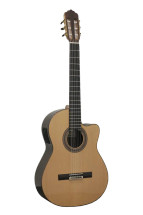 Altamira N600CE All Solid Classical Guitar with Fishman EQ and case