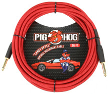 Pig Hog 20ft Instrument Cable - Red/Blue